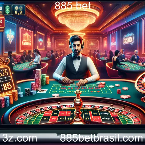 Experiência Imersiva em Jogos Ao Vivo na 885 Bet️
